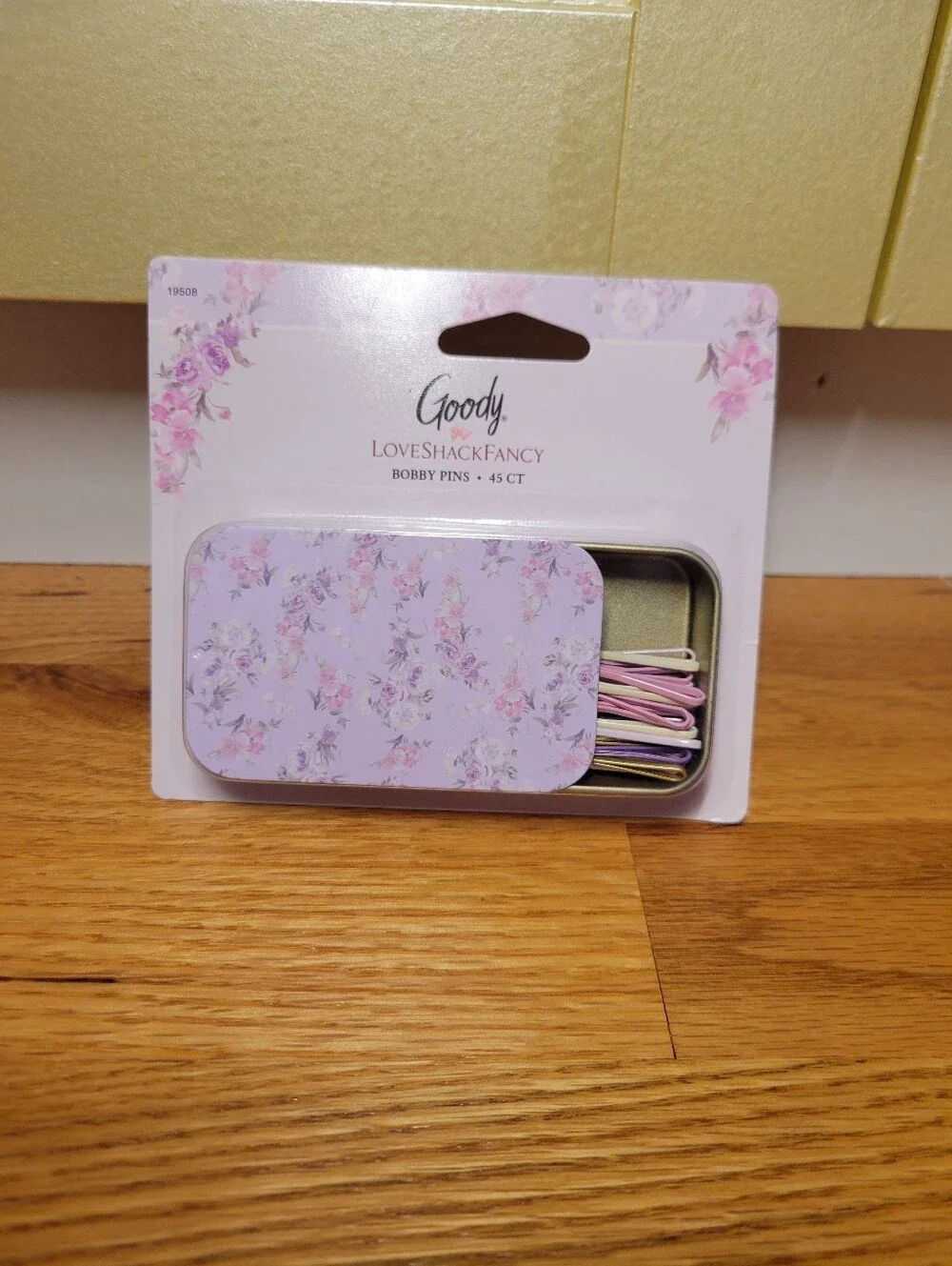 NWT LoveShackFancy x Goody Limited Happy Thoughts Matchbox Bobbies 45ct Hibiscus
